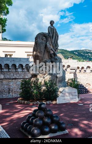 Fürstenpalast von Monaco, Fürstentum von Monaco, Monaco, Französische Riviera Stockfoto