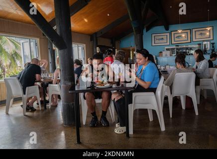 Raratonga Cook Islands Reise 2022 Urlaub Stockfoto