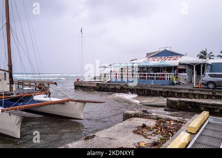 Raratonga Cook Islands Reise 2022 Urlaub Stockfoto