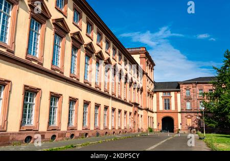 Barockschloss in Mannheim - Baden-Württemberg Stockfoto