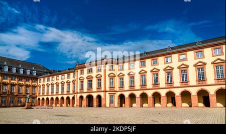 Barockschloss in Mannheim - Baden-Württemberg Stockfoto