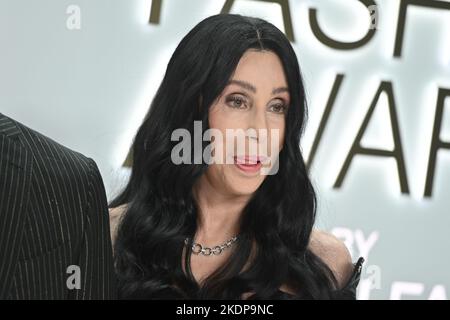 Cher nimmt am 07. November 2022 an den CFDA Fashion Awards in der Casa Cipriani in New York City Teil Stockfoto