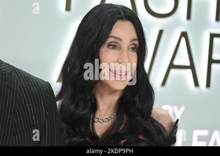 Cher nimmt am 07. November 2022 an den CFDA Fashion Awards in der Casa Cipriani in New York City Teil Stockfoto