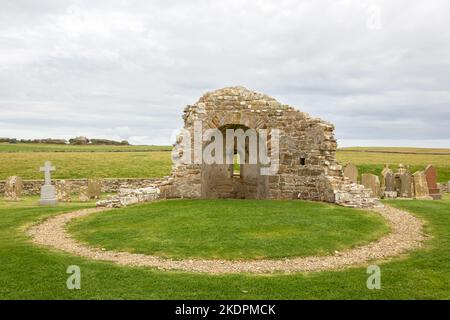 Orhir Round Church, Orkney, Schottland, Großbritannien, 2022 Stockfoto