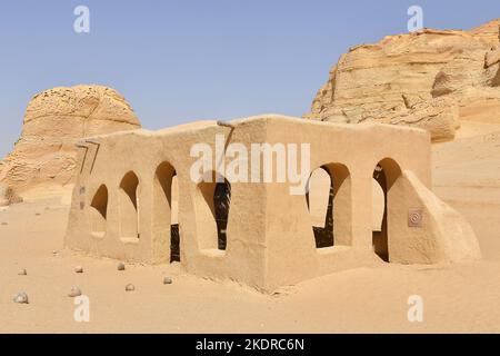 Einzigartiges Naturschutzgebiet Wadi El Rayan in Wadi al Hitan, Gouvernement Faiyum, Ägypten, 16. Oktober 2022. Es wurde zum UNESCO-Weltkulturerbe ernannt Stockfoto