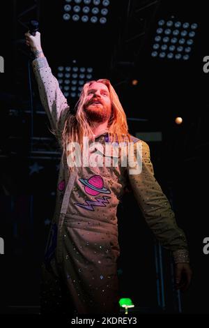 Italien 6 November 2022 Sam Ryder - samhairwolfryder - live im Circolo Magnolia © Andrea Ripamonti / Alamy Stockfoto