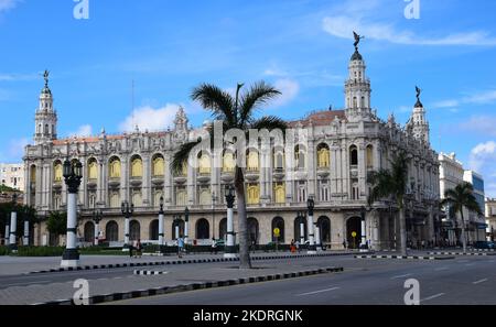 Großes Theater von Havanna, Kuba Stockfoto