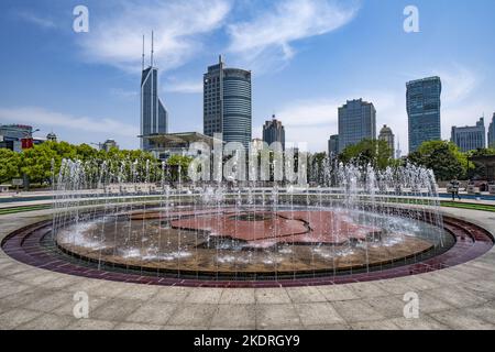 Shanghai Peoples square Stockfoto