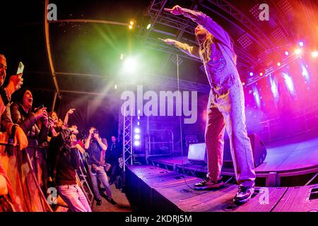 Italien 6 November 2022 Sam Ryder - samhairwolfryder - live im Circolo Magnolia © Andrea Ripamonti / Alamy Stockfoto