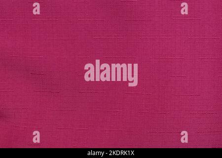 Stoff rosa karmesinrot Oberfläche Textil Material Textur vintage Hintergrund Muster leer abstrakte Leinwand. Stockfoto