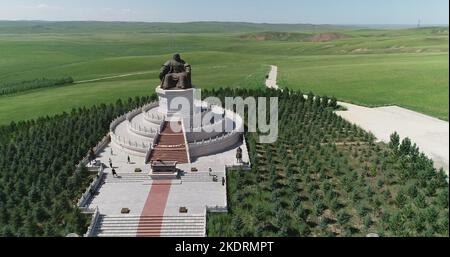 Innere Mongolei West ujimqin: Waren ulam buddhistischen Schrein wutai Stockfoto