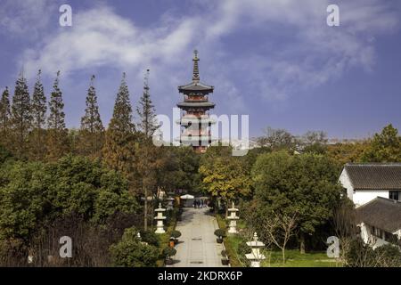 Suzhou hanshan Tempel Stockfoto