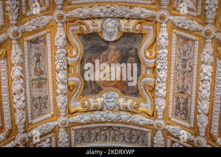 Goldene Treppe des Palazzo Ducale in Venedig Stockfoto