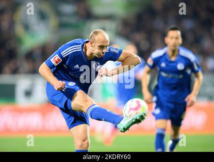 Henning MATRICIANI (GE) Action, Fußball 1. Bundesliga, 13. Spieltag, SV Werder Bremen (HB) - FC Schalke 04 (GE) 2: 1, am 5.. November 2022 in Bremen / Deutschland. #Die DFL-Vorschriften verbieten die Verwendung von Fotos als Bildsequenzen und/oder quasi-Video # Stockfoto