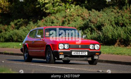 1984 rot 2792cc rot Reliant Scimitar Stockfoto