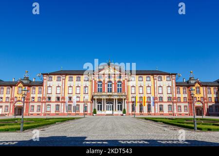 Bruchsal, Deutschland - 30. Juni 2022: Schloss Bruchsal Barockschloss Reise Architektur In Bruchsal, Deutschland. Stockfoto