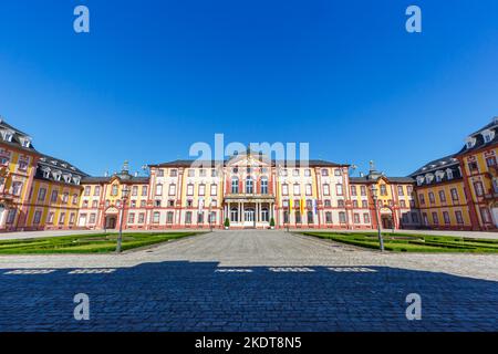 Bruchsal, Deutschland - 30. Juni 2022: Schloss Bruchsal Barockschloss Reise Architektur In Bruchsal, Deutschland. Stockfoto