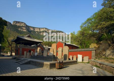 Lingyan Tempel neun Berg Stockfoto