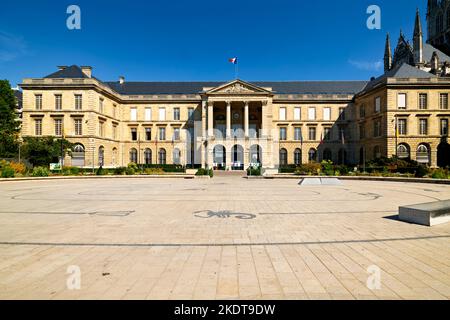 Rouen Normandie Frankreich. Rathaus (Hotel de Ville) Stockfoto