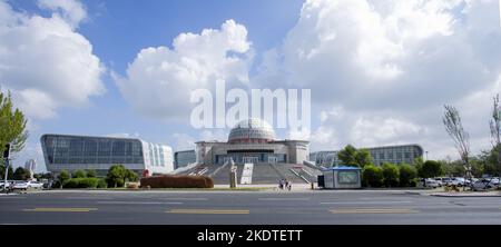 Jugendpalast der Stadt Daqing (Wissenschafts- und Technologiemuseum) Stockfoto