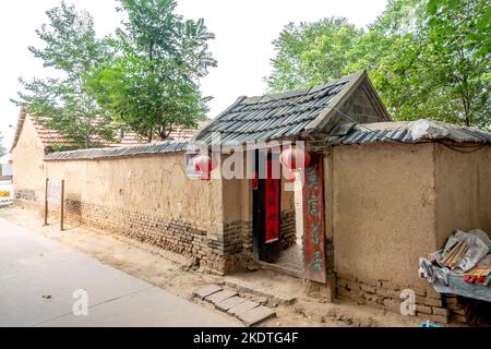 Shandong gaomi Nordost Township: Mo yan lebt Stockfoto