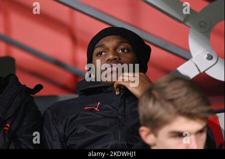 Giovanni Zini Stadium, Cremona, Italien, 08. November 2022, rafael leao (Mailand) während des Spiels der US-Cremonesen gegen AC Mailand - italienische Fußballserie A Stockfoto