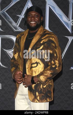 Mailand, Italien. 08.. November 2022. Mailand, Red Carpet Preview des Films „Wakanda Forever“ - Wado Credit: Independent Photo Agency/Alamy Live News Stockfoto