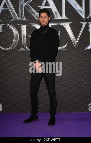 Mailand, Italien. 08.. November 2022. Mailand, Red Carpet Preview des Films „Wakanda Forever“ - Wesley Credit: Independent Photo Agency/Alamy Live News Stockfoto