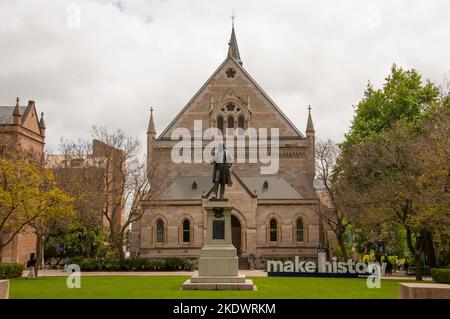 Hauptcampus der University of Adelaide auf North Terrace, Adelaide, Südaustralien Stockfoto