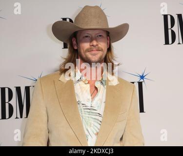 Nashville, USA. 08.. November 2022. Brian Kelley bei den jährlichen BMI Country Awards 67., die am 8. November 2022 im BMI Building in Nashville, TN, verliehen wurden. © Curtis Hilbun/AFF-USA.COM Quelle: AFF/Alamy Live News Stockfoto