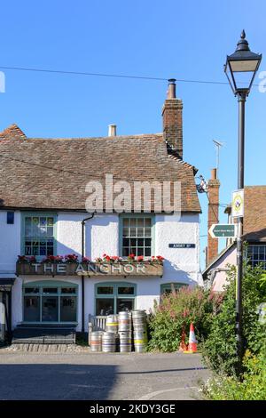 Das Anchor Public House, Abbey Road, Faversham, Kent, England, UK Stockfoto