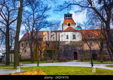 Postaugustinische Klosteranlage in Zagan Polen Stockfoto