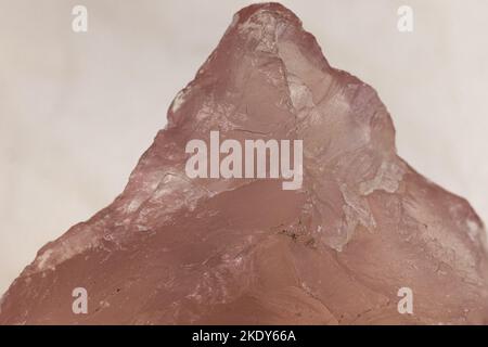 Quarzmineralprobe. Geologie, Juwel Stockfoto