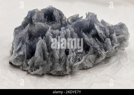 Baryte, Bariumsulfat. Bariummineral, das zur celestin-Gruppe gehört Stockfoto