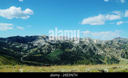 Scotts Pass Ridgeline Stockfoto