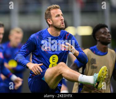 23. Oktober 2022 - Italien gegen England - UEFA Nations League - Mailand. Der englische Harry Kane während des Spiels der UEFA Nations League gegen Italien. Foto : Mark Pain / Alamy Stockfoto