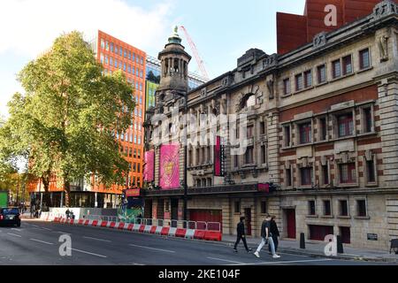 das Shaftesbury Theatre in London - England Stockfoto