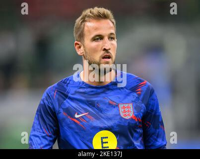 23. Oktober 2022 - Italien gegen England - UEFA Nations League - Mailand. Der englische Harry Kane während des Spiels der UEFA Nations League gegen Italien. Foto : Mark Pain / Alamy Stockfoto