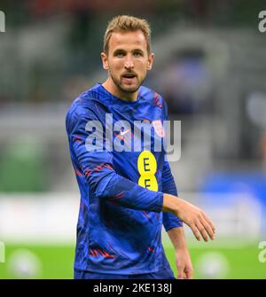 23. Oktober 2022 - Italien gegen England - UEFA Nations League - Mailand. Der englische Harry Kane während des Spiels der UEFA Nations League gegen Italien. Foto : Mark Pain / Alamy Stockfoto