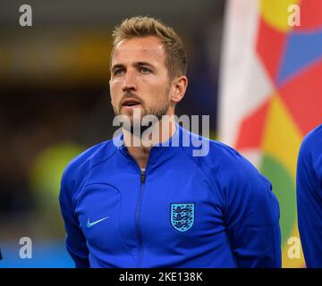 23. Oktober 2022 - Italien gegen England - UEFA Nations League - Mailand. Der englische Harry Kane während des Spiels der UEFA Nations League gegen Italien. Foto : Mark Pain / Alamy Stockfoto