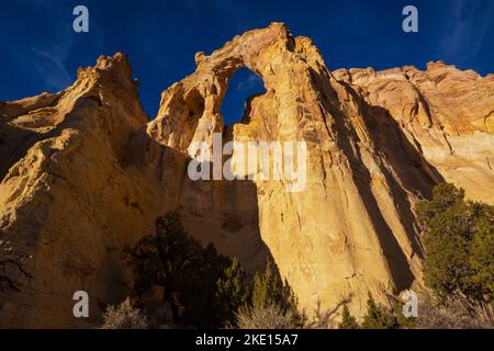 Schöner Grosvenor Bogen in Utah, USA Stockfoto