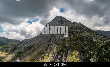 Colbricon-Massiv in der Nähe der Colbricon-Seen, Lagorai-Kette, Provinz Trient,Trentino-Südtirol, Norditalien - Europa - Stockfoto