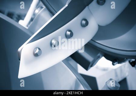 Industrielle öffnen Mixer in der Lebensmittelindustrie close-up Stockfoto