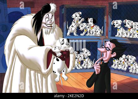 101 DALMATINER II: PATCH'S LONDON ADVENTURE, CRUELLA DE VIL, LARS, 2003 Stockfoto