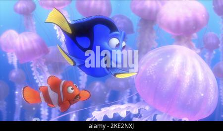 FINDING NEMO, MARLIN, DORY, 2003 Stockfoto