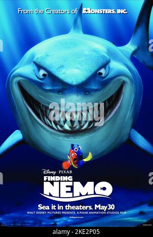 FINDING NEMO, DORY, MARLIN, BRUCE, 2003 Stockfoto