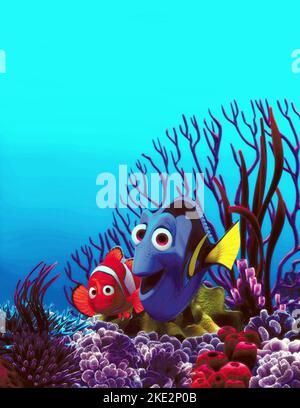 FINDING NEMO, MARLIN, DORY, 2003 Stockfoto