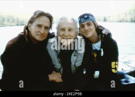 SIE WIRD IN DER FAMILIE GEFÜHRT, MICHAEL DOUGLAS, KIRK DOUGLAS, CAMERON DOUGLAS, 2003 Stockfoto