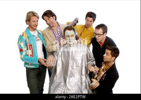 EIN SELTSAMER BLICK FÜR DEN GERADEN KERL, CARSON KRESSLEY, THOM FILICIA, KYAN DOUGLAS, TED ALLEN, JAI RODRIGUEZ, 2003 Stockfoto