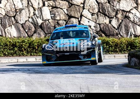 32 ANEAR Luke (aus), SARANDIS Andrew (aus), Ford Fiesta Mk II, Aktion während der Rallye Japan 2022, 13. Runde der WRC World Rally Car Championship 2022, vom 10. Bis 13. November 2022 in Nagoya, Japan - Foto Nikos Katikis / DPPI Stockfoto